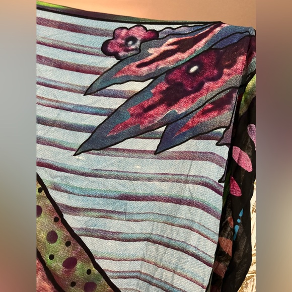 Bali Butterfly Sarong Paleo Wrap Scarf Shawl Tapestry - Beach Boho Hippie - Picture 7 of 10